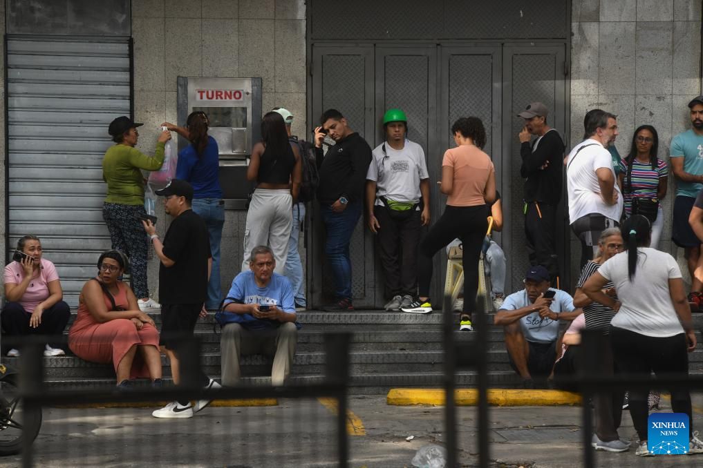 Ben ngoai mot dia diem ban ma tuy o Caracas, Venezuela, ngay 3.1.2026. Anh: Xinhua