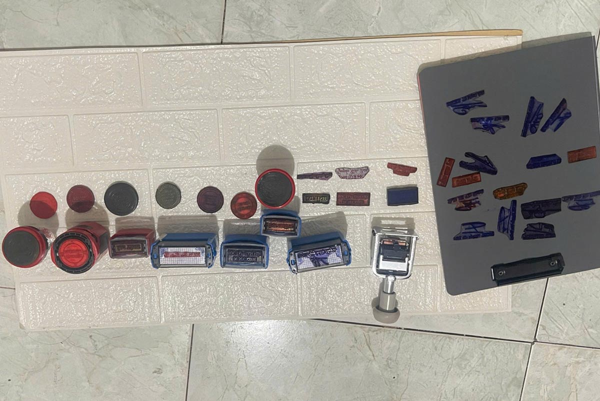 Tang vật thu giữ của vụ án. Ảnh: Công an Quảng Ninh