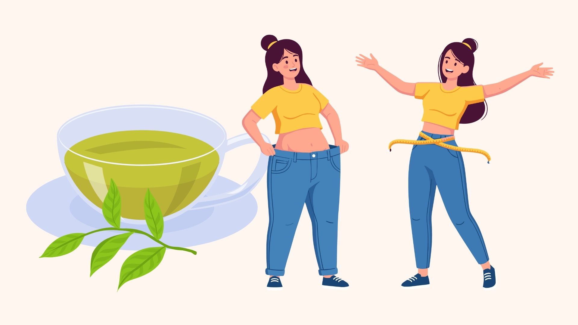 Effective weight loss with this drink in the morning. Graphics: Linh Dan