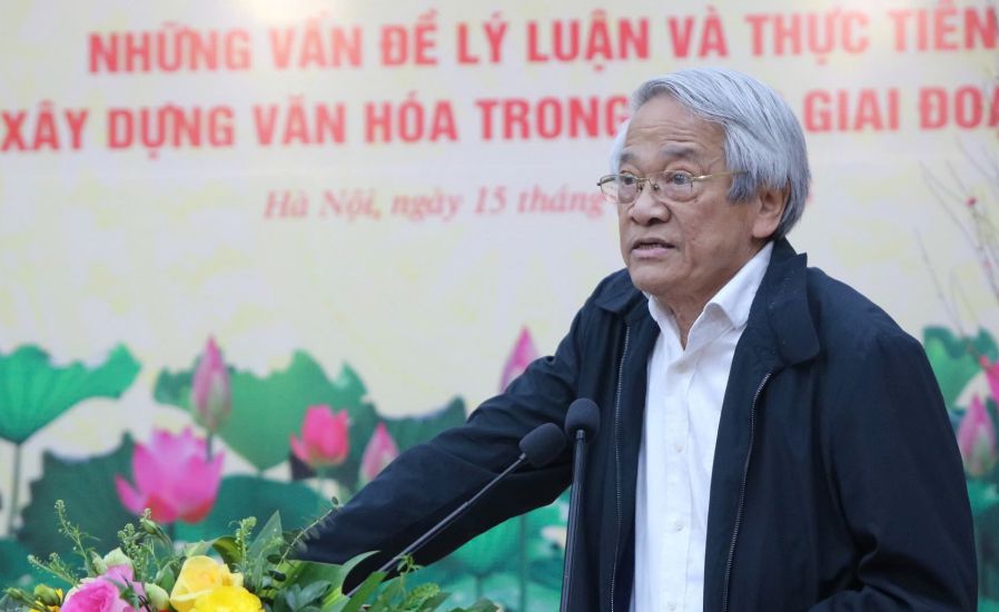 Researcher, Assoc. Prof. Dr. Bui Dinh Phong - Senior Lecturer of the Ho Chi Minh National Academy of Politics. Photo: Tran Vuong