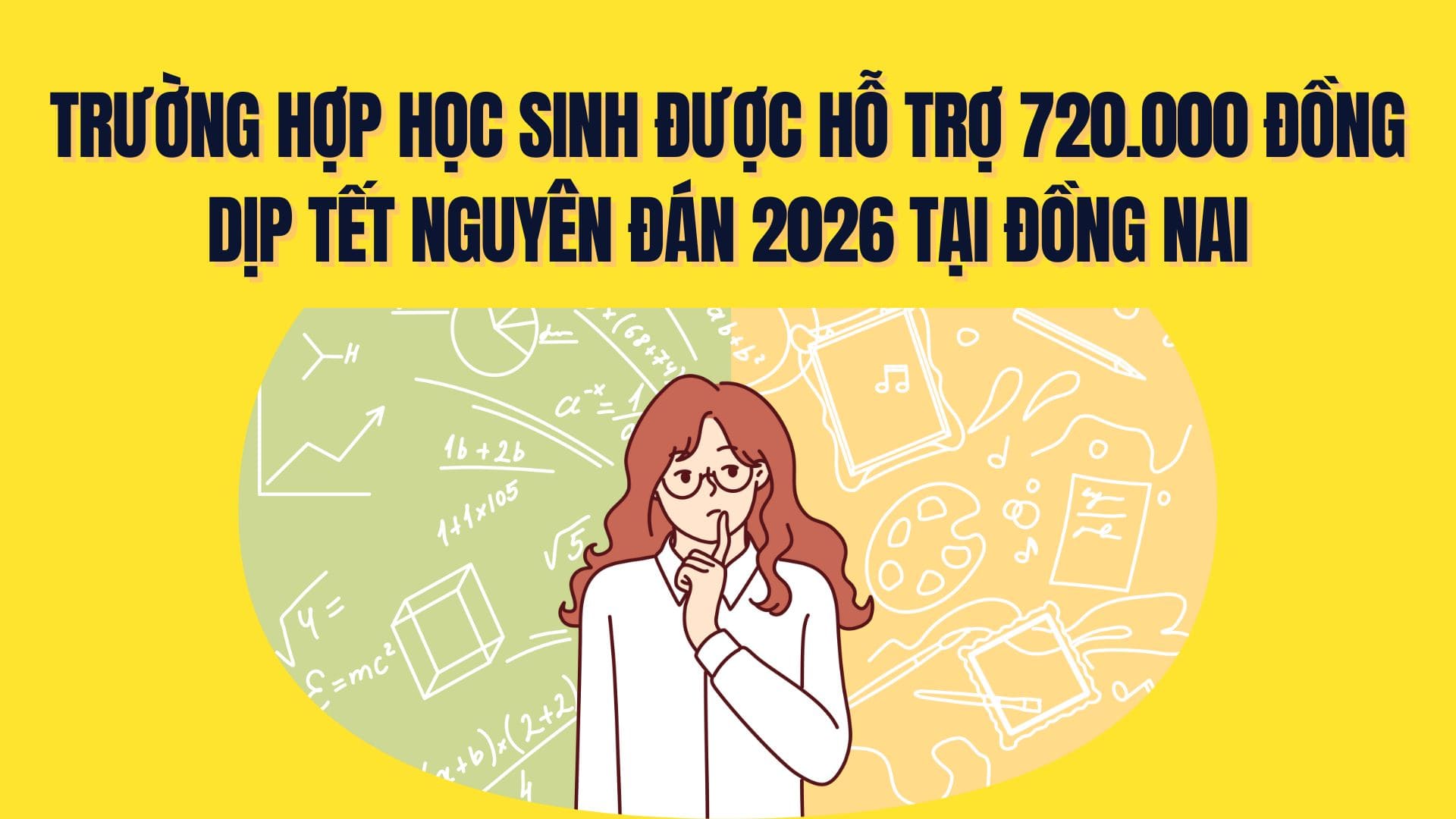 Tet gifts of 720,000 VND to support students in the case of Resolution 26 in Dong Nai. Graphics: Tra My