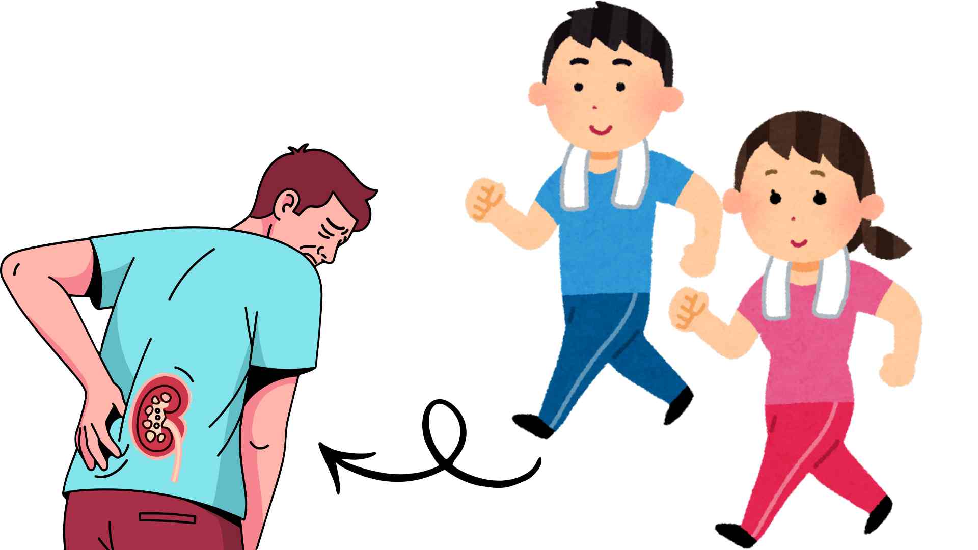 Walking can warn of kidney failure. Graphics: Ha May