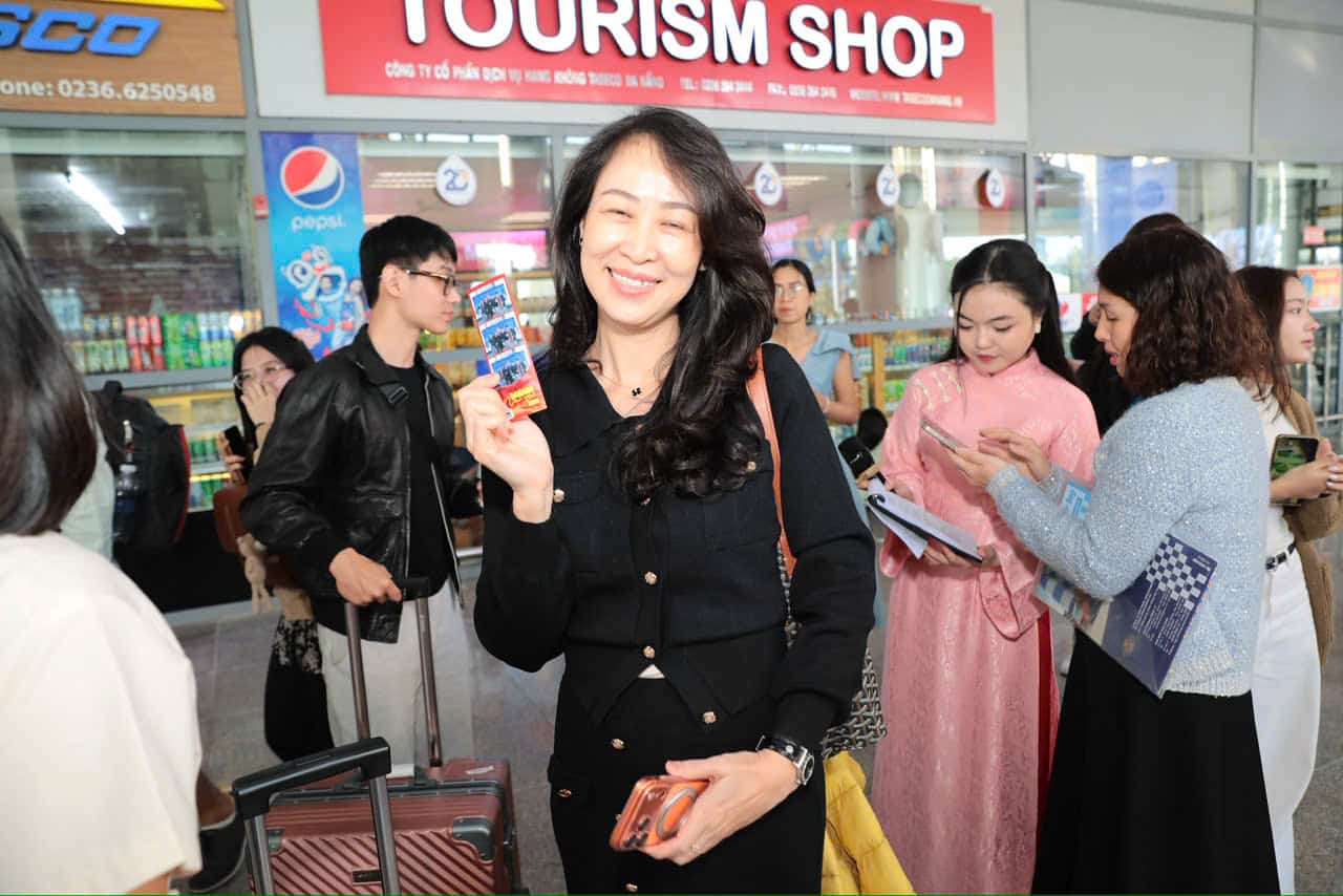 Da Nang don luong khach tang manh dip Tet Duong lich 2026. Anh: Tran Thi