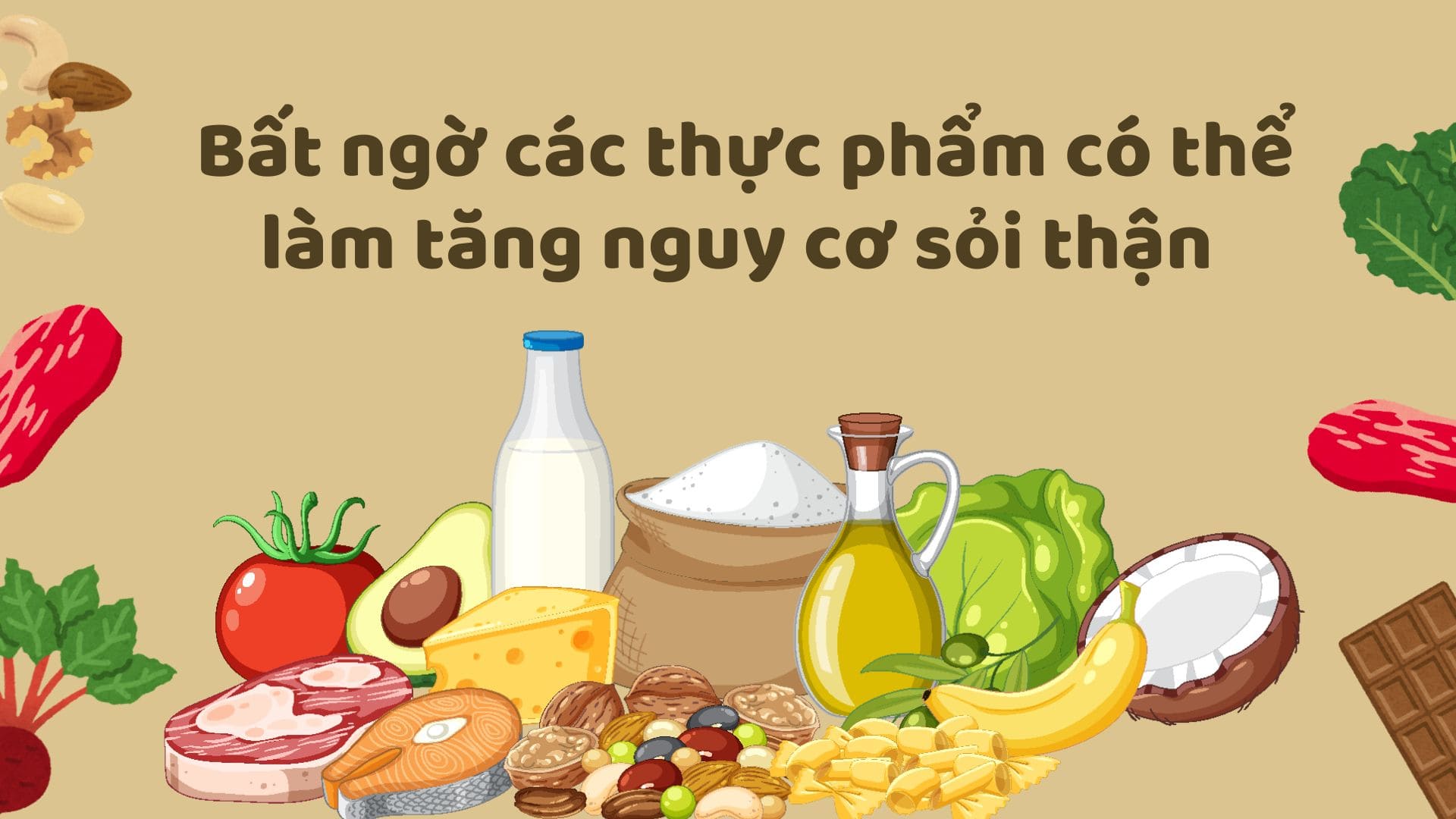 Unexpected foods that can increase the risk of kidney stones