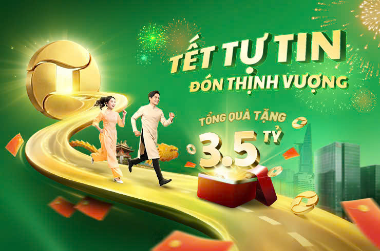 A series of gifts with a total prize of up to 3.5 billion VND from OCB are waiting for you with "Tet Confidence - Welcome Prosperity