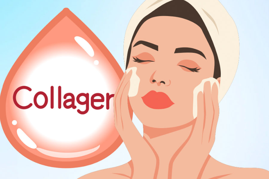After 30, the skin needs to be supplemented with collagen properly. Graphics: Thien Nhan