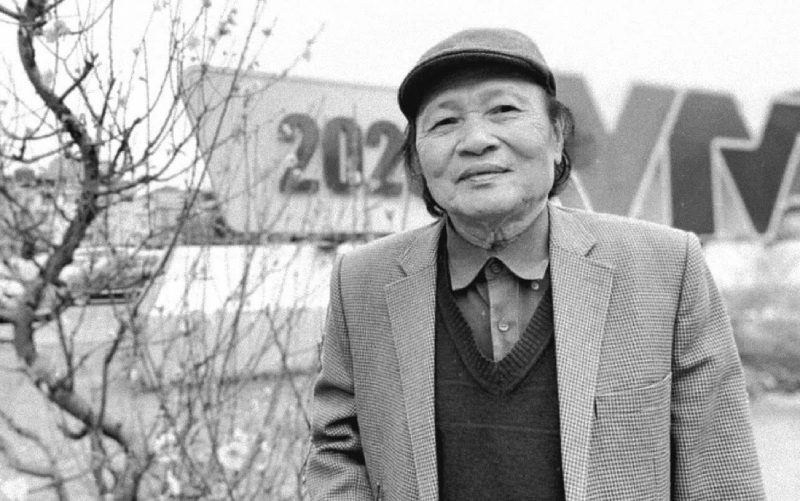 Deceased musician Doan Bong. Photo: Cut from VTV video