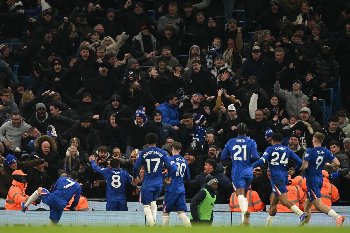 Chelsea had a commendable performance against Man City. Photo: AFP