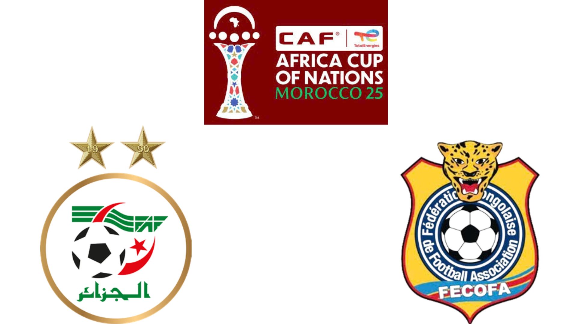 Algeria faces Congo at CAN Cup 2025. Graphics: Dieu Anh