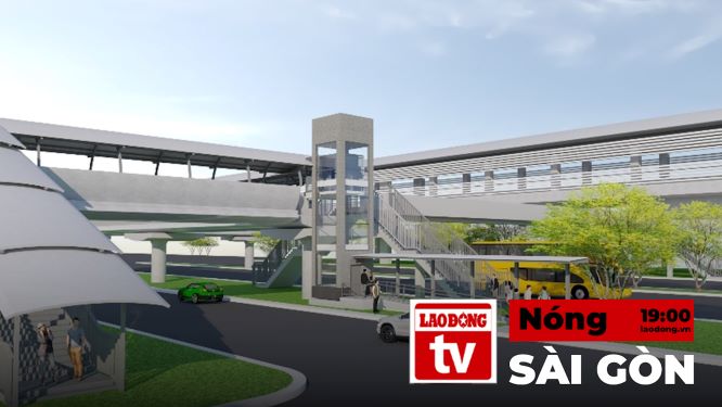 Saigon Hot News: Ho Chi Minh City installs 8 elevators at Metro 1 pedestrian bridges