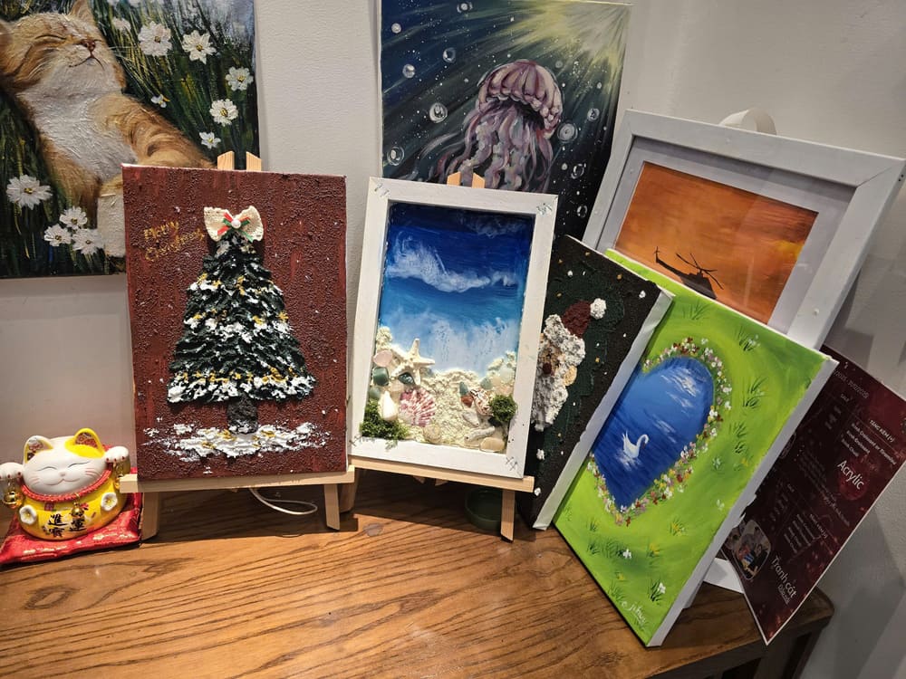 Some ways to decorate the working corner to create accents and bring relaxation. Photo: Tuan Dat