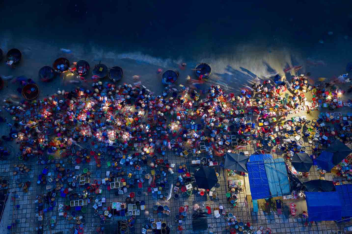 Nhip song ngu dan bat dau tu bong dem.