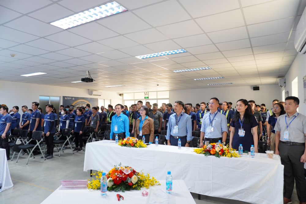 Cac dai bieu tham du dai hoi. Anh: CDCS cung cap