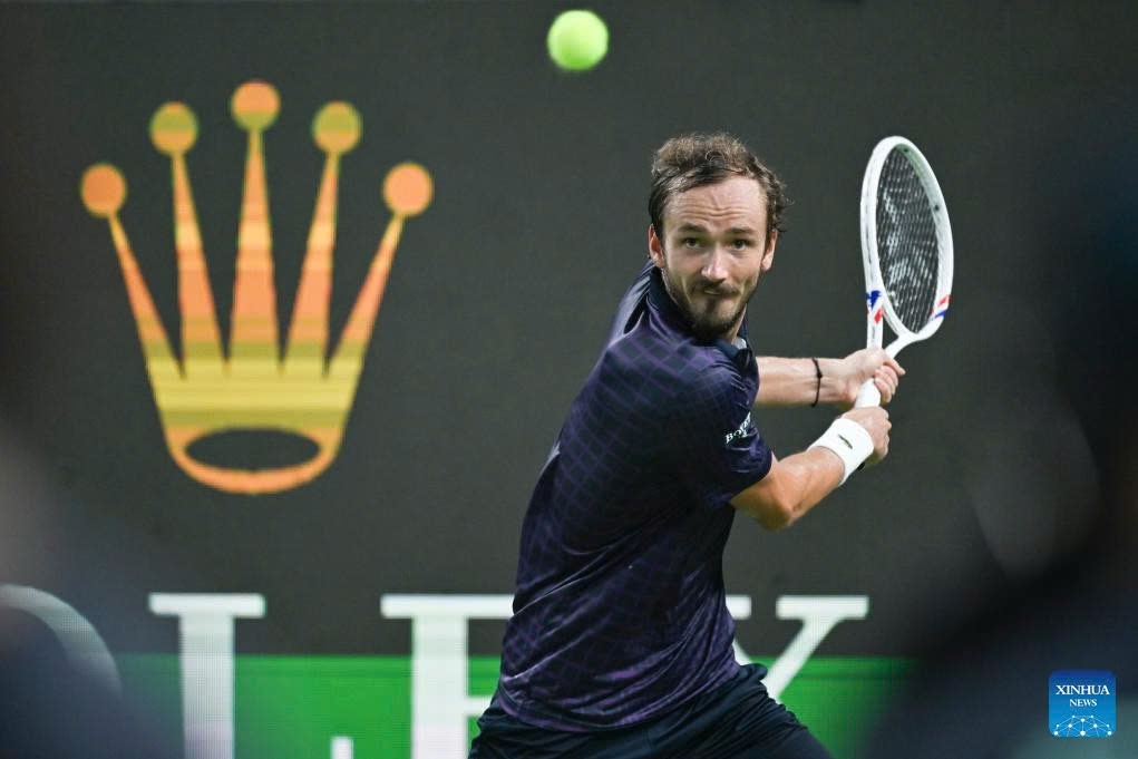 Tennis player Daniil Medvedev. Photo: Xinhua