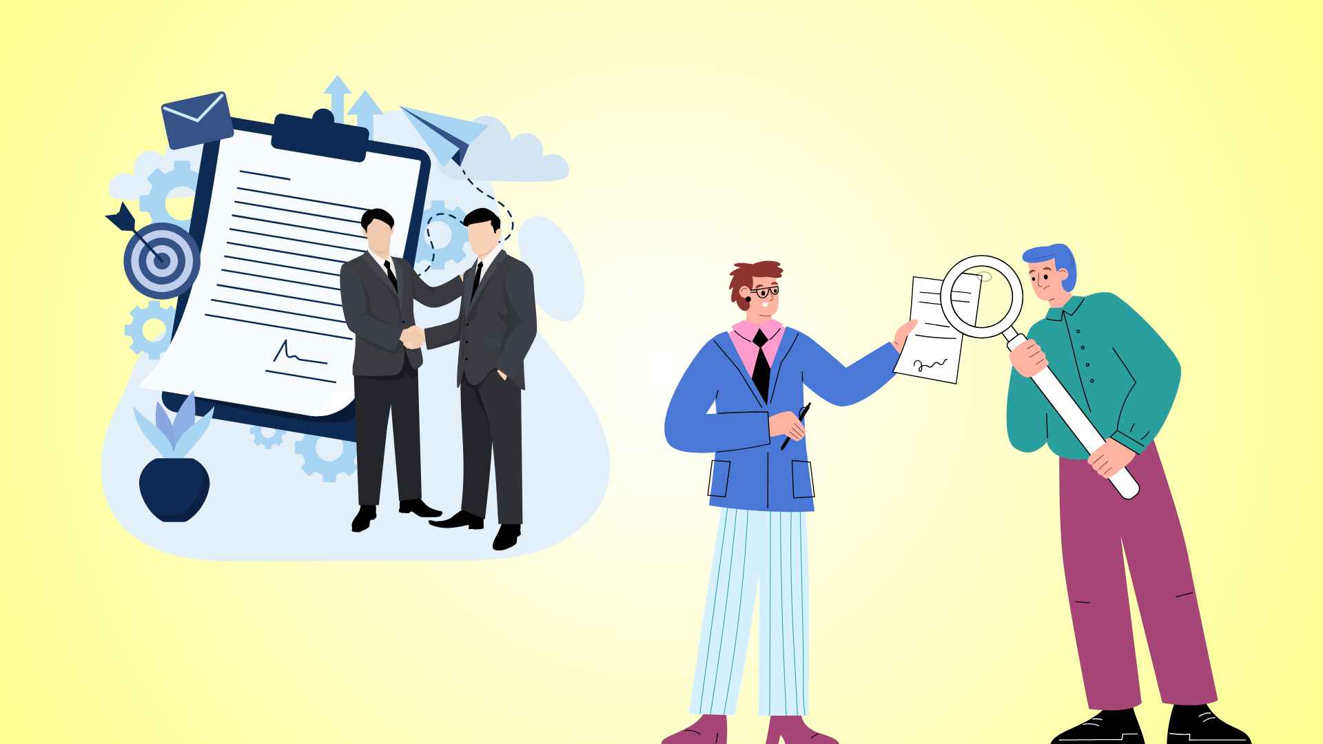 Principles when implementing electronic labor contracts.