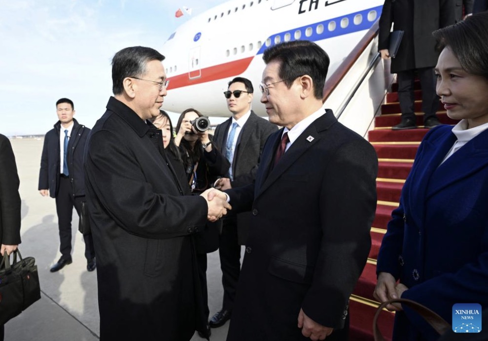 South Korean President Lee Jae Myung is on a 4-day state visit to China. Photo: Xinhua
