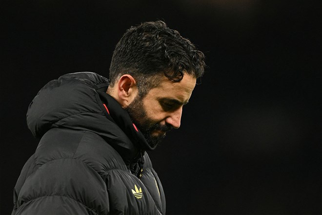 Man United sacks coach Ruben Amorim. Photo: AFP