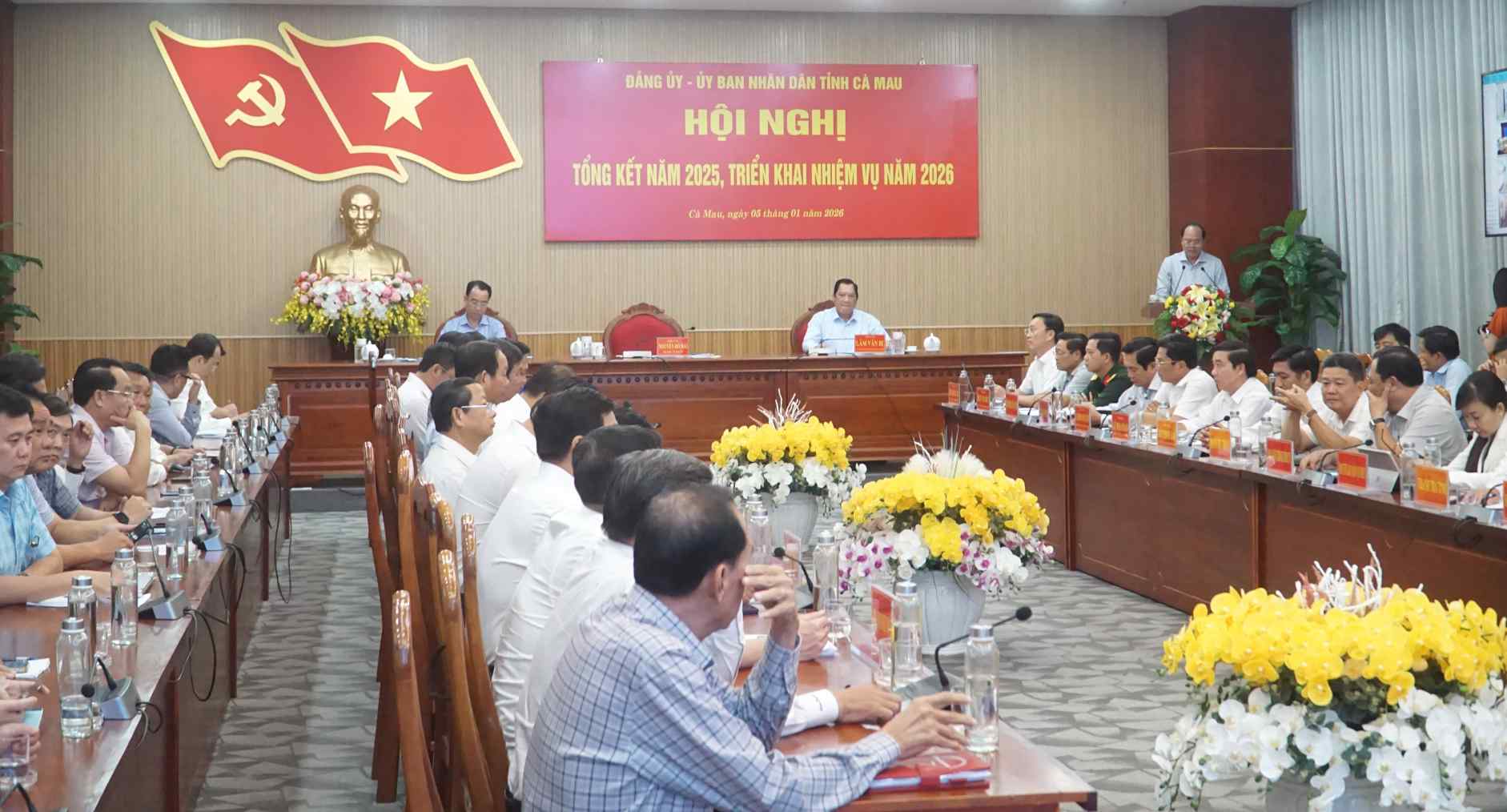 Ca Mau assigned tasks from the beginning of the year to achieve a growth rate of 10% in 2026. Photo: Nhat Ho.