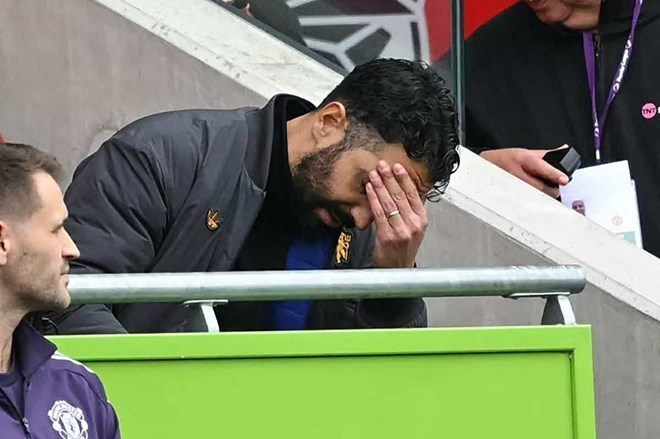 Ruben Amorim's project at Man United has failed. Photo: AFP