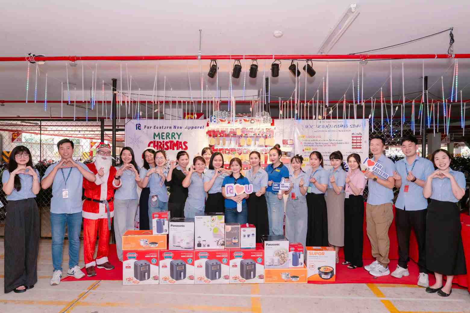 Cong ty va CDCS to chuc nhieu hoat dong cham lo doi song vat chat tinh than cho nguoi lao dong. Anh: CDCS cung cap