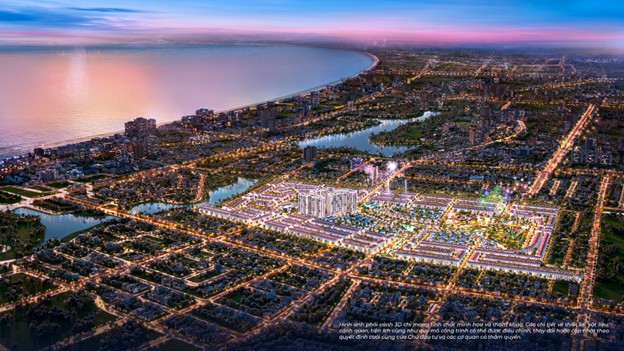 Phoi canh du an The Lumia Da Nang. Anh: PV