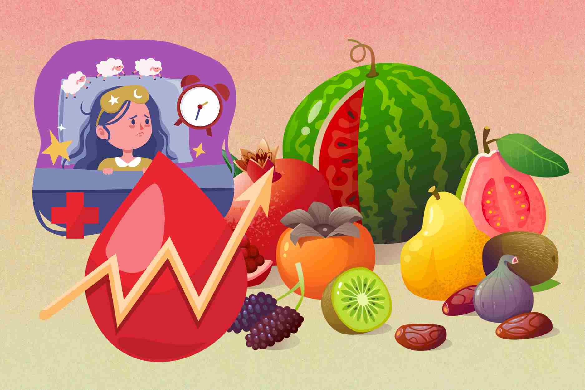 不眠症や高血糖を避けるために、夜に食べるのを制限すべき3種類の果物