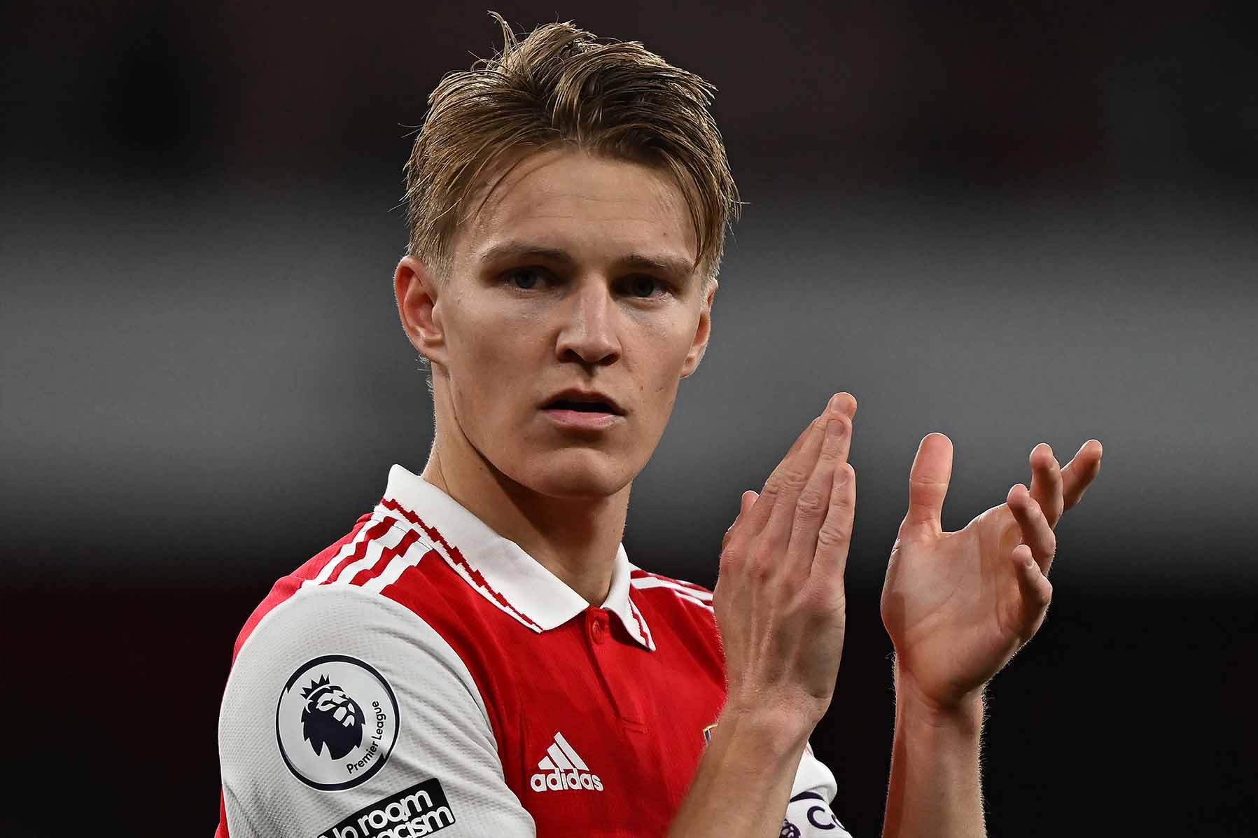 Martin Odegaard xung dang la thu quan cua Arsenal. Anh: AFP
