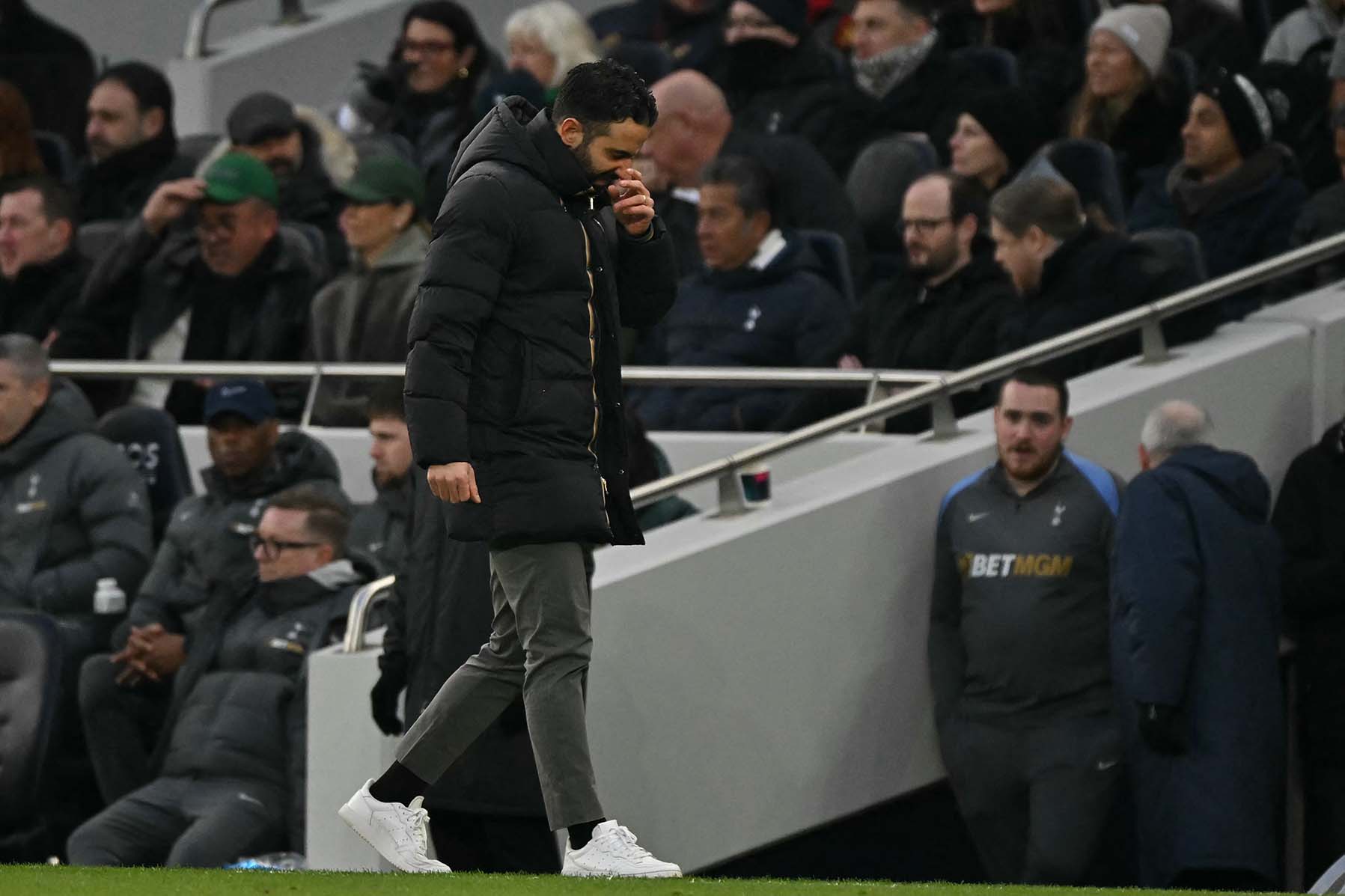 ルーベン・アモリムは自分が誰であるかを知らなかった。写真:AFP