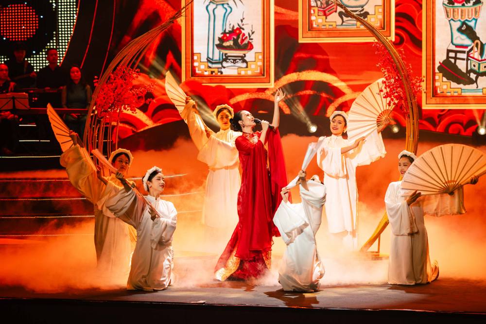 Chuong trinh dem den cac tiet muc nghe thuat dac sac. Anh: Ban To chuc