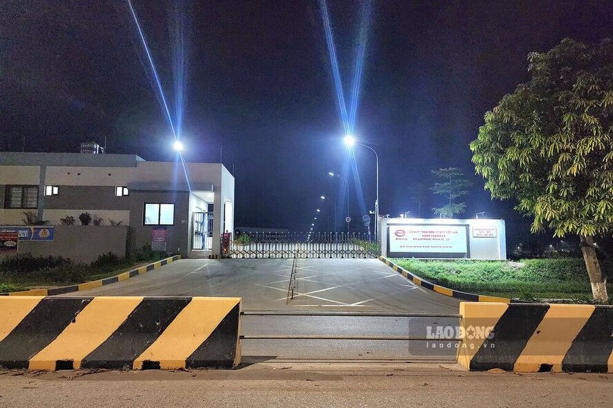 Cong ty TNHH Dien tu BYD Viet Nam tai khu cong nghiep Phu Ha. Anh: To Cong.