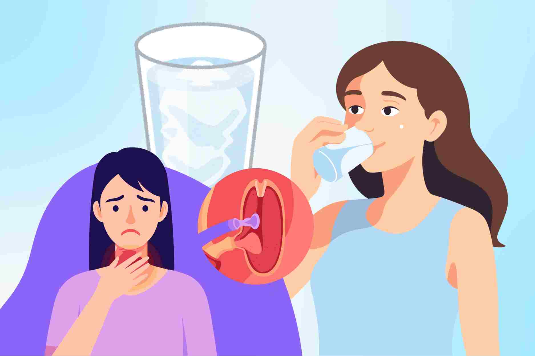 The habit of drinking cold water in winter can be harmful to this group of people