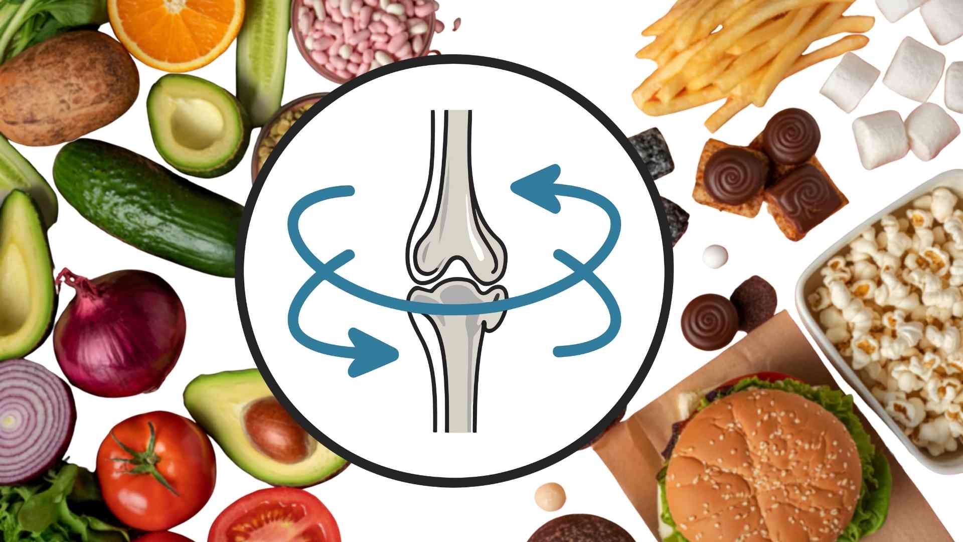 Some foods that can harm bones and joints. Graphics: Ha May