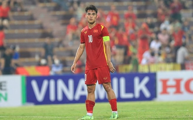 Khuat Van Khang la nhan to chu luc cua U23 Viet Nam tai giai U23 chau A 2026. Anh: VFF