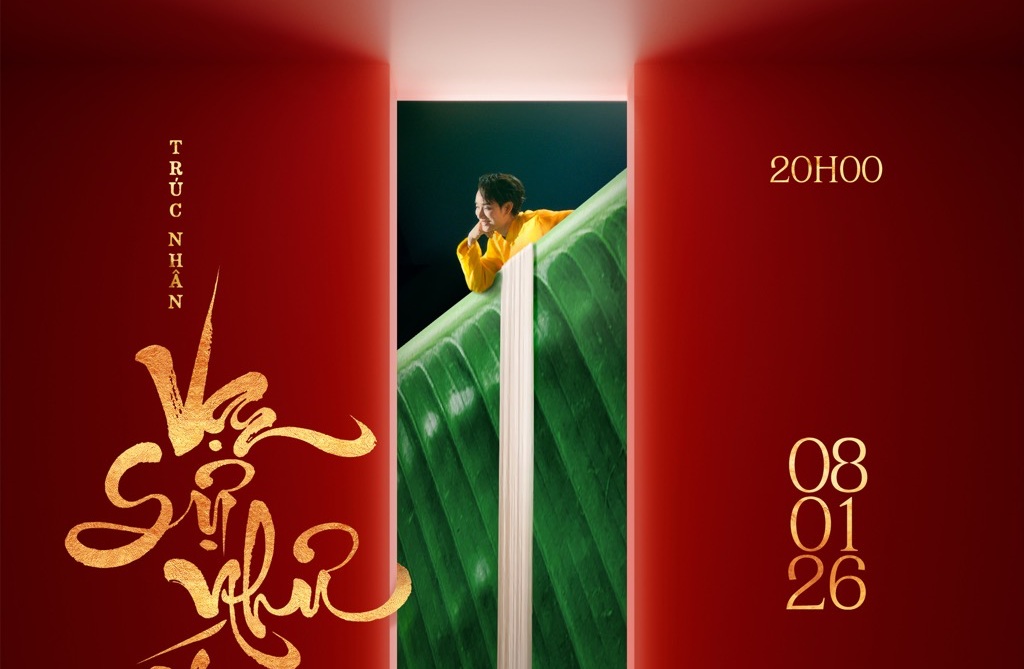 Truc Nhan returns to the Tet music race. Photo: Artist provided.