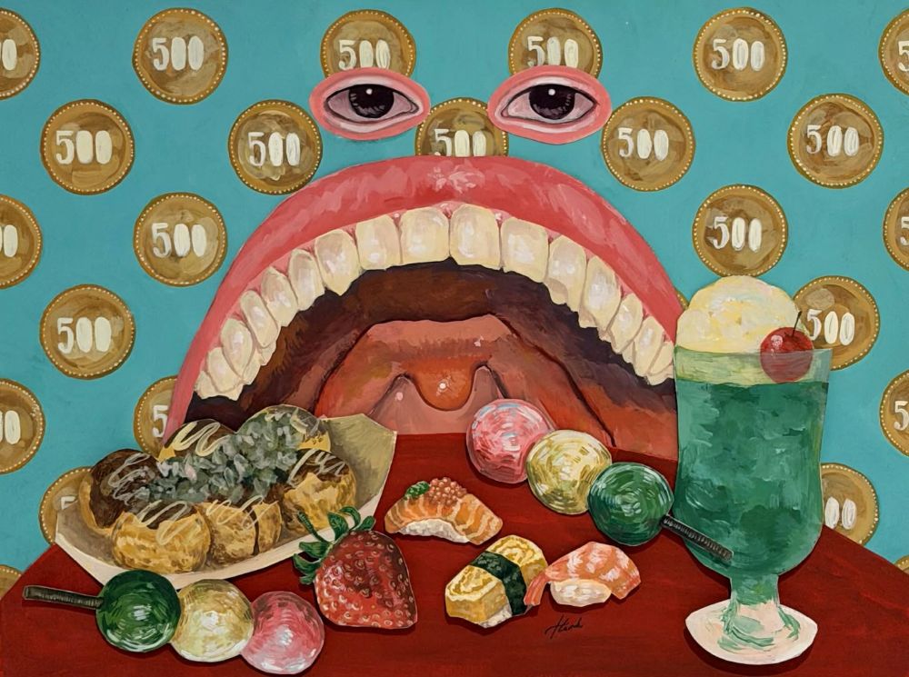 Tac pham “Weight gain” cua tac gia Nguyen Minh Hanh - Hoc sinh Tai nang Trung tam GATE. Anh: 