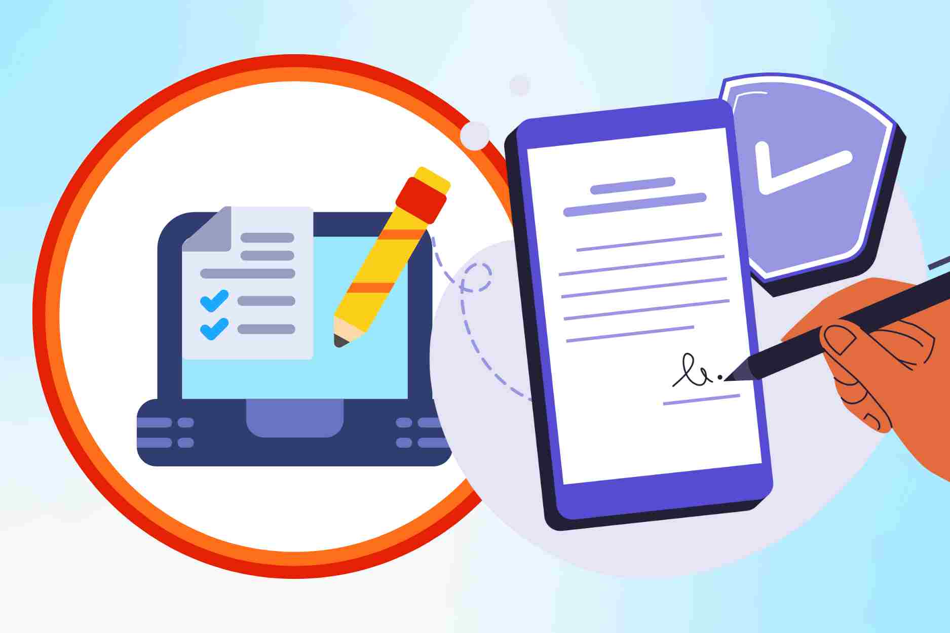 Conditions for implementing electronic labor contracts