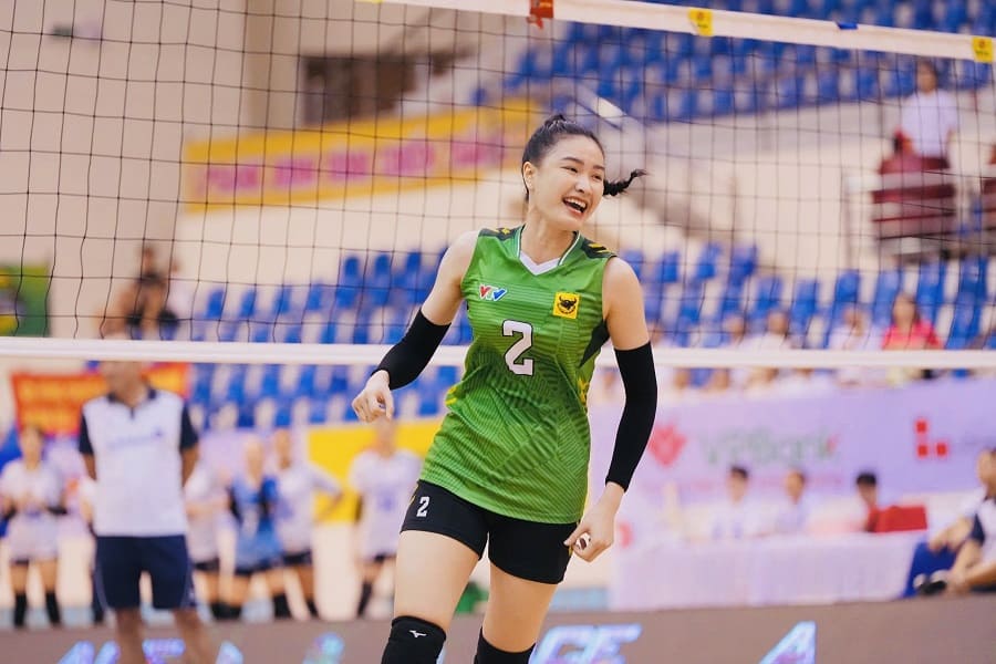 Dang Thi Kim Thanh will still play for VTV Binh Dien Long An in 2026. Photo: VFV