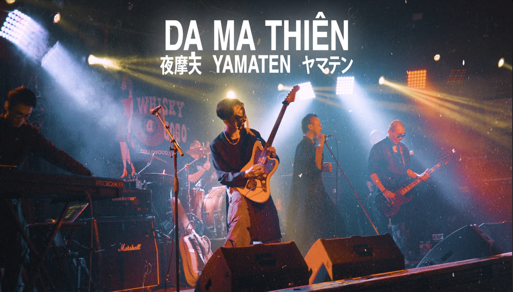 Rock band - Da Ma attracted attention when introducing their debut MV called "Da Ma Thien/ Yamaten". Photo: Vinh Phan