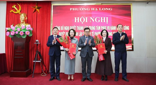 Công bố thành lập các trạm y tế cấp xã ở Quảng Ninh