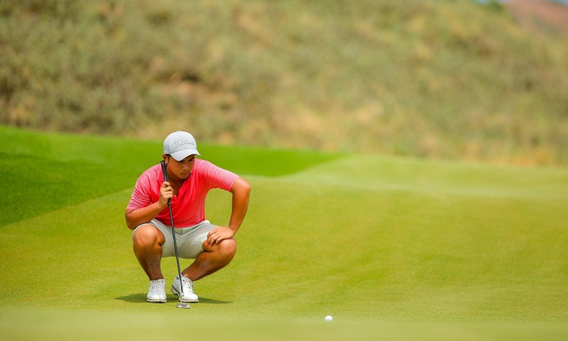 グエン・トゥアン・アインとベトナムのゴルファーは、ゴルフが欠場したため、2026年ユースオリンピックに参加する機会がありませんでした。写真:VGA