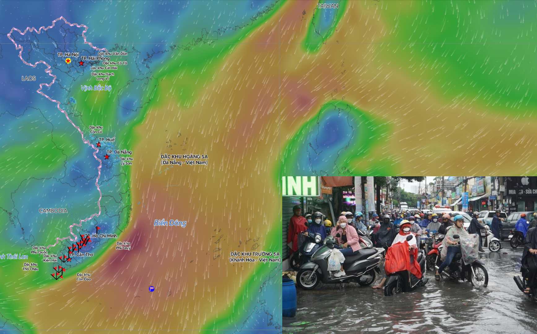 Forecast for the possibility of storms and areas at risk of unseasonal rain in the next 3 months