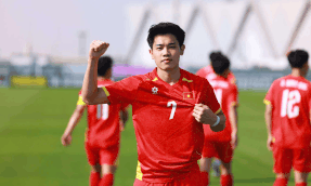 La sub-23 de Vietnam se enfrenta a la sub-23 de Jordania en el partido inaugural del Campeonato Asiatico Sub-23 de 2026. Foto: Minh Dan