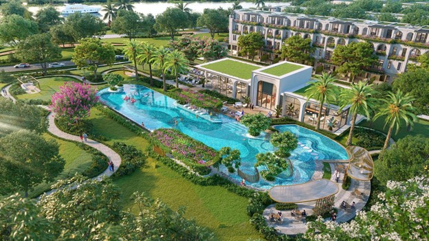 Do thi kieu mau la loi giai cho quy hoach va chat luong song Gia Lai. Anh: Khu do thi thuoc CDT Phat Dat