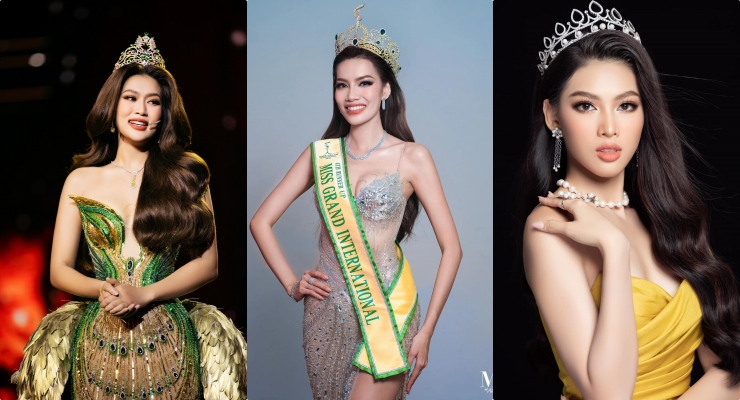 Thien An, Hoang Phuong, Ngoc Thao were once expected to compete in Miss Grand All Stars season. Photo: Sen Vang.