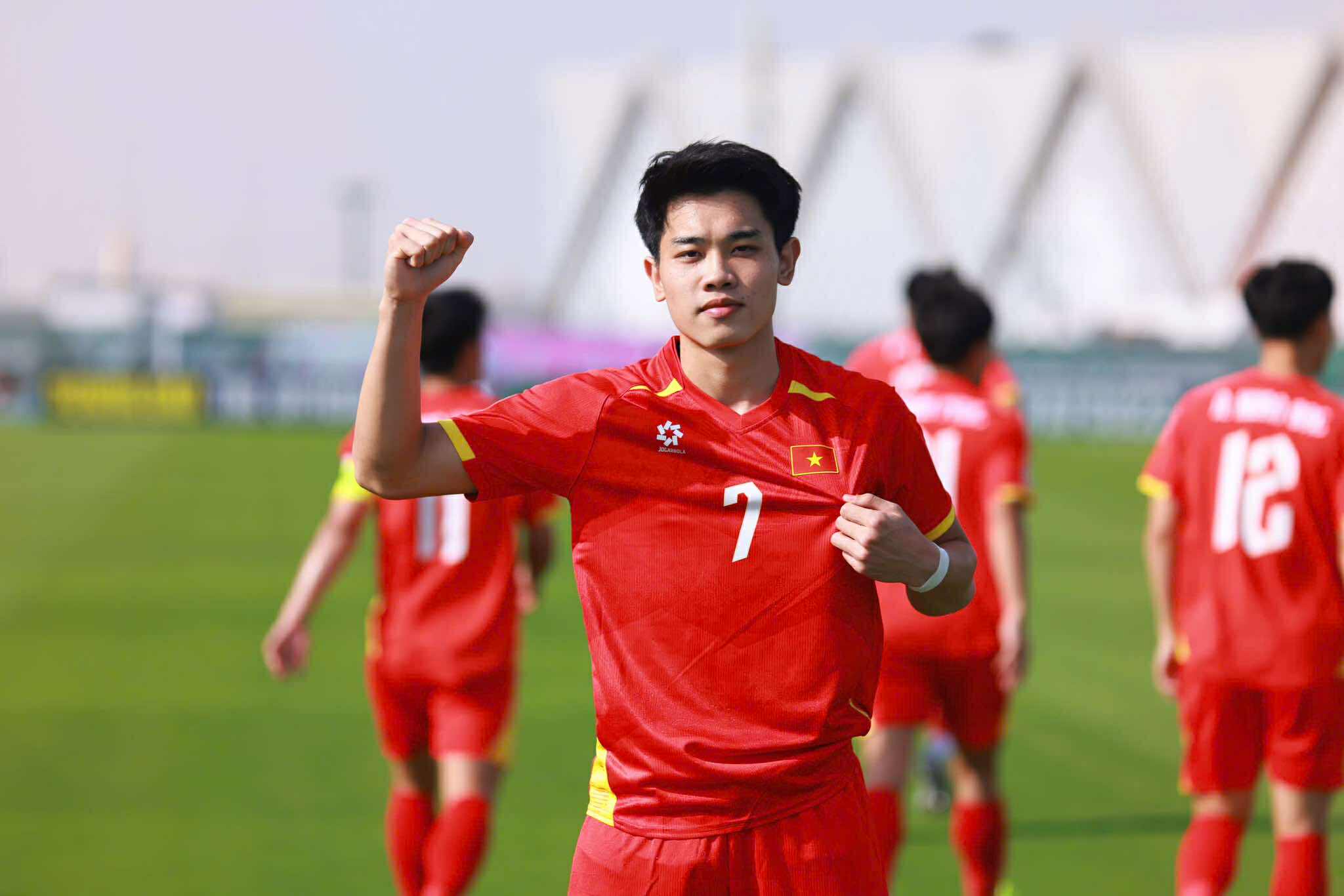 U23 Vietnam leads the rankings after the opening match. Photo: AFC