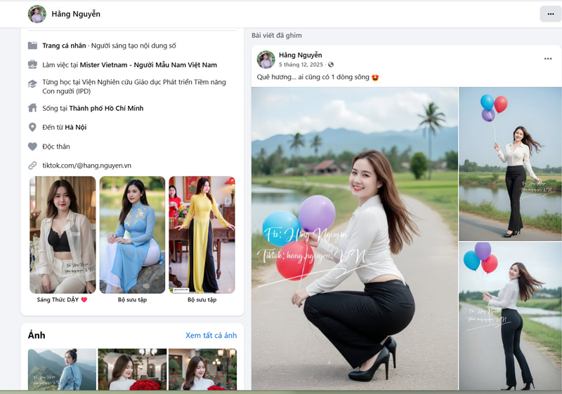 Các hình ảnh tạo ra bằng AI đang bủa vây người dùng mạng xã hội. Ảnh: Duy Dũng