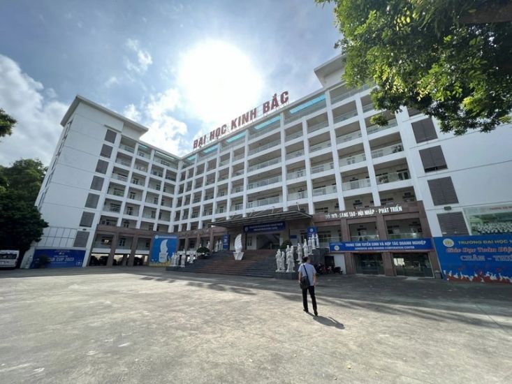 Kinh Bac University. Photo: PV