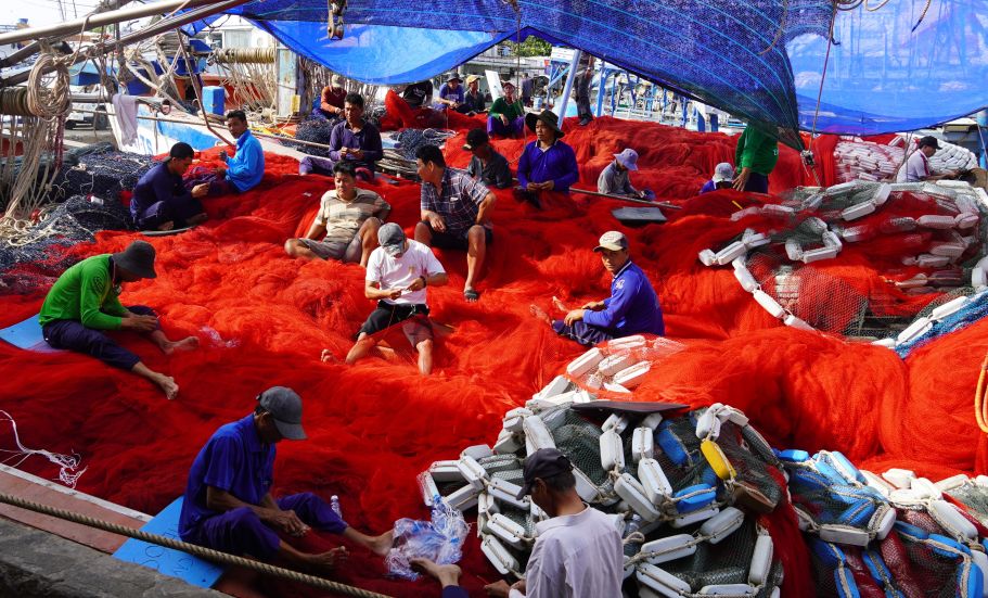 Ngu dan va luoi sau chuyen bien dai ngay. Anh: Phuong Anh