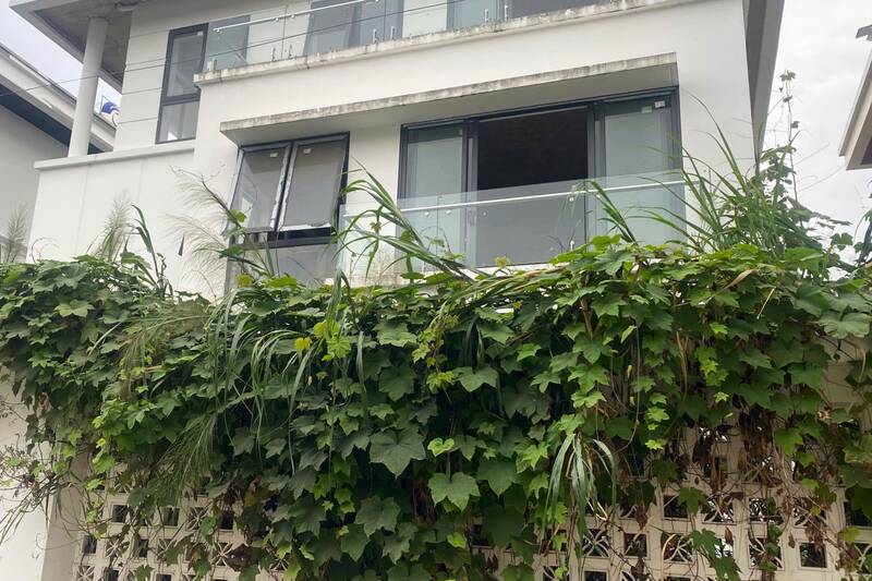 Mot so biet thu khu Shining City cung chung canh de khong co moc um tum. Anh: Truong Son