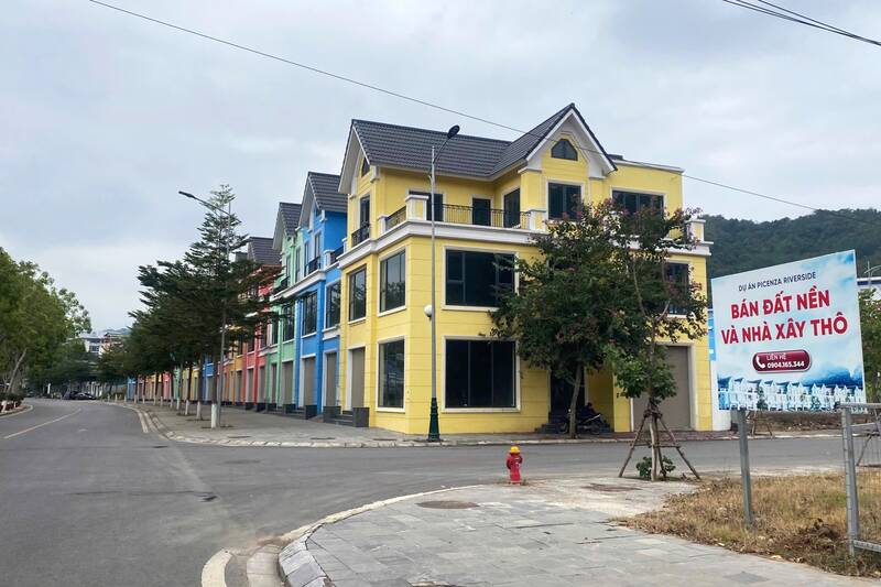Khu do thi Picenza Riverside Son La (phuong Chieng An) khu nha lien ke, biet thu, shophouse van de trong nhieu nam nay. Anh: Truong Son